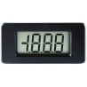 Lascar Digital Voltmeter DC, LCD Display 3-Digits ±3 %, Cutout 45x21.5 mm, Digit Height 12.5 mm V125 V 125