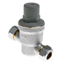RS PRO Pressure Reducing Valve Compression Inlet 15 mm Chrome Plated Brass Body 2 L/s Flow 431-8888