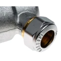 RS PRO Pressure Reducing Valve Compression Inlet 15 mm Chrome Plated Brass Body 2 L/s Flow 431-8888