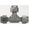 Parker Stainless Steel Pipe Fitting Union 7/16-20 in 4ET4-316