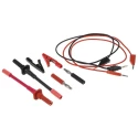 Schutzinger Test Lead Kit 2mm, 10A, Crocodile Clip Connector, Germany SET 3177