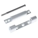 Steinbach & Vollman Aluminium Pin Barrel Hinge with Fixed Pin, Screw Fixing, 92mm x 19mm x 16mm 379-9157