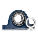 SKF Pillow Block Bearing, Cast Iron Housing, 60 mm Inside Diameter, Eccentric Locking Collar, 3400 rpm Limiting SY 60 FM