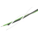 Schurter MCS 30 Series Illuminated Push Button Switch, Latching, Panel Mount, 22.2 mm Cutout, SPST, Green LED 1241.6401