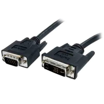 StarTech.com Male DVI-A VGA to Male Cable 1m Polyvinyl Chloride Black DVIVGAMM1M