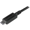 StarTech.com USB 3.1 Male USB 3.2 Type C to Male Micro USB Type B USB Cable Black 1m USB31CUB1M
