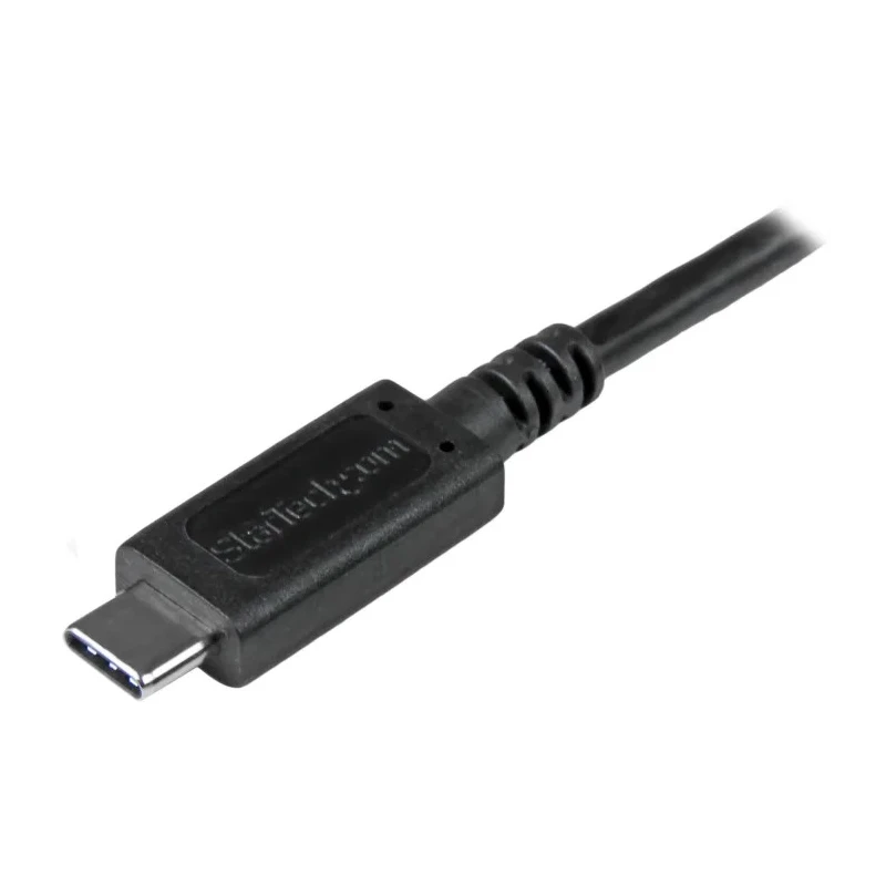 StarTech.com USB 3.1 Male USB 3.2 Type C to Male Micro USB Type B USB Cable Black 1m USB31CUB1M