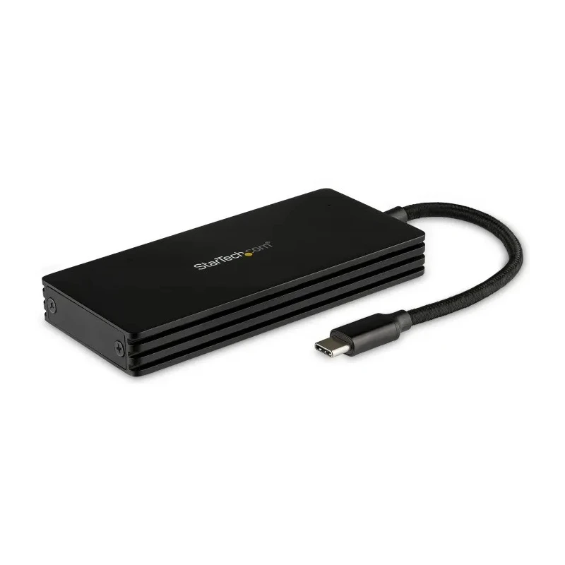 StarTech.com 22 mm M.2 SATA Hard Drive Enclosure USB 3.1 Aluminium Black SM21BMU31CI3