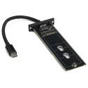StarTech.com 22 mm M.2 SATA Hard Drive Enclosure USB 3.1 Aluminium Black SM21BMU31CI3