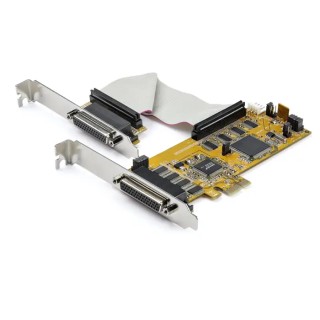 StarTech.com 8 Port PCIe RS232 Serial Card, PCIe Bus, 8 Ports, 921.6kbps Maximum Baud Rate, Model 