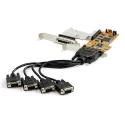 StarTech.com 8 Port PCIe RS232 Serial Card, PCIe Bus, 8 Ports, 921.6kbps Maximum Baud Rate, Model 