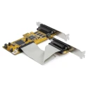StarTech.com 8 Port PCIe RS232 Serial Card, PCIe Bus, 8 Ports, 921.6kbps Maximum Baud Rate, Model 