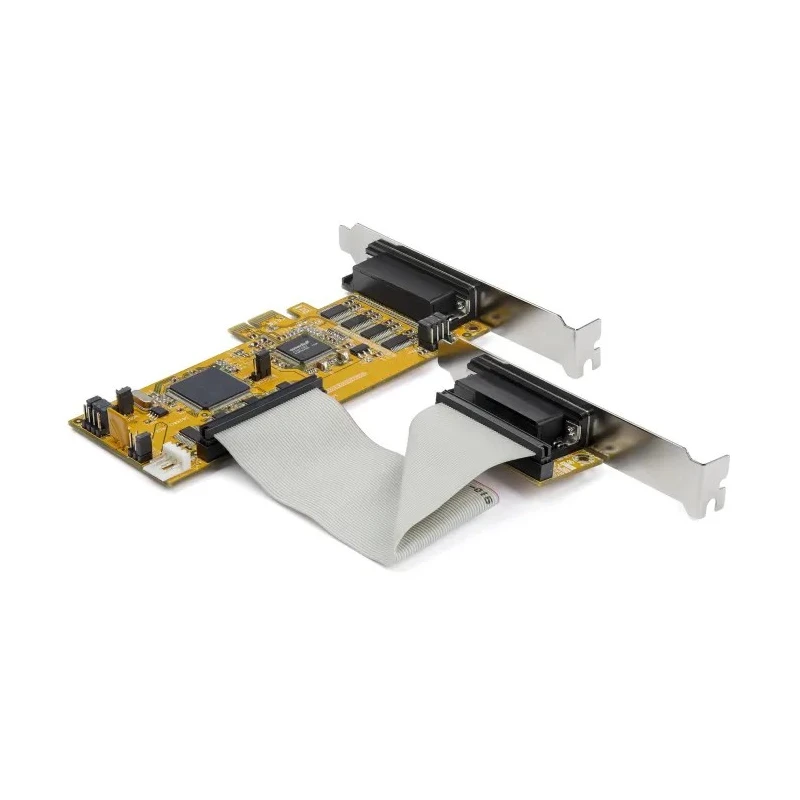 StarTech.com 8 Port PCIe RS232 Serial Card, PCIe Bus, 8 Ports, 921.6kbps Maximum Baud Rate, Model 