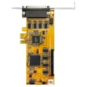 StarTech.com 8 Port PCIe RS232 Serial Card, PCIe Bus, 8 Ports, 921.6kbps Maximum Baud Rate, Model 