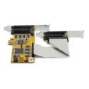 StarTech.com 8 Port PCIe RS232 Serial Card, PCIe Bus, 8 Ports, 921.6kbps Maximum Baud Rate, Model 