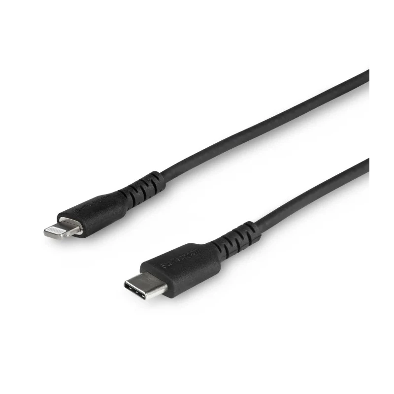 StarTech.com USB 2.0 Male USB Type C to Male Lightning Connector Cable Black 1m RUSBCLTMM1MB