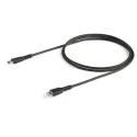 StarTech.com USB 2.0 Male USB Type C to Male Lightning Connector Cable Black 1m RUSBCLTMM1MB