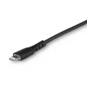 StarTech.com USB 2.0 Male USB Type C to Male Lightning Connector Cable Black 1m RUSBCLTMM1MB