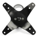 StarTech.com Silver Desk Mount Monitor Arm, 11kg Max Load, VESA 75x75 & 100x100, Height Adjustable to 910mm ARMQUADPS