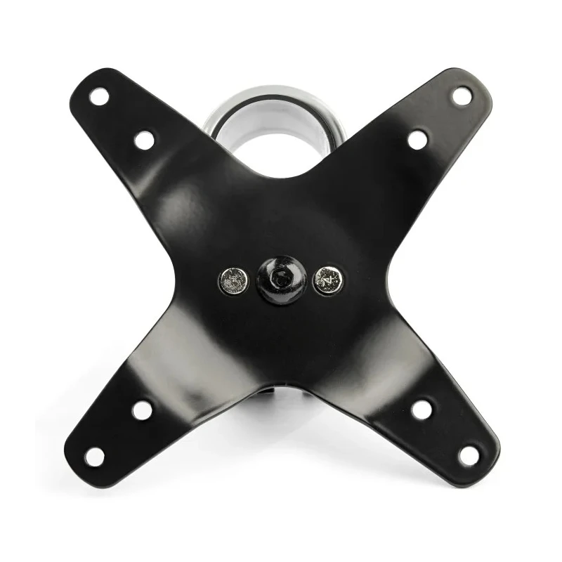 StarTech.com Silver Desk Mount Monitor Arm, 11kg Max Load, VESA 75x75 & 100x100, Height Adjustable to 910mm ARMQUADPS