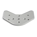 StarTech.com Silver Desk Mount Monitor Arm, 11kg Max Load, VESA 75x75 & 100x100, Height Adjustable to 910mm ARMQUADPS