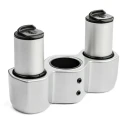 StarTech.com Silver Desk Mount Monitor Arm, 11kg Max Load, VESA 75x75 & 100x100, Height Adjustable to 910mm ARMQUADPS