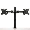 StarTech.com Black Desk Mount Monitor Arm Supports Up to 8kg VESA 75x75 / 100x100mm ARMDUAL2