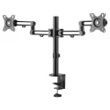 StarTech.com Black Dual Monitor Arm Desk Mount with 8kg Load Capacity and 510mm Height Adjustability ARMDUAL3