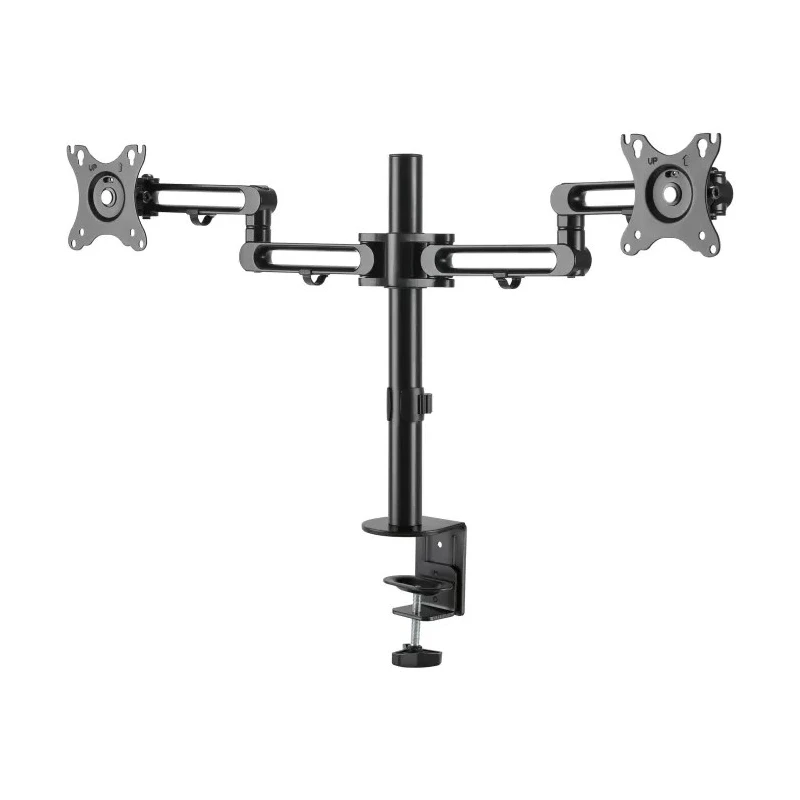 StarTech.com Black Dual Monitor Arm Desk Mount with 8kg Load Capacity and 510mm Height Adjustability ARMDUAL3