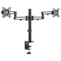 StarTech.com Black Dual Monitor Arm Desk Mount with 8kg Load Capacity and 510mm Height Adjustability ARMDUAL3