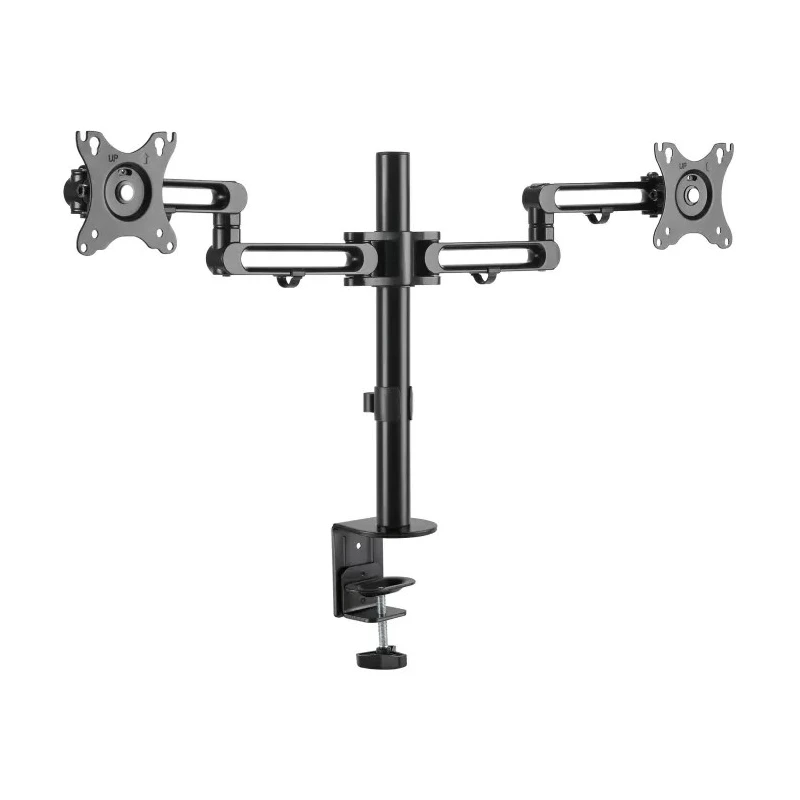 StarTech.com Black Dual Monitor Arm Desk Mount with 8kg Load Capacity and 510mm Height Adjustability ARMDUAL3