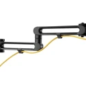 StarTech.com Black Dual Monitor Arm Desk Mount with 8kg Load Capacity and 510mm Height Adjustability ARMDUAL3