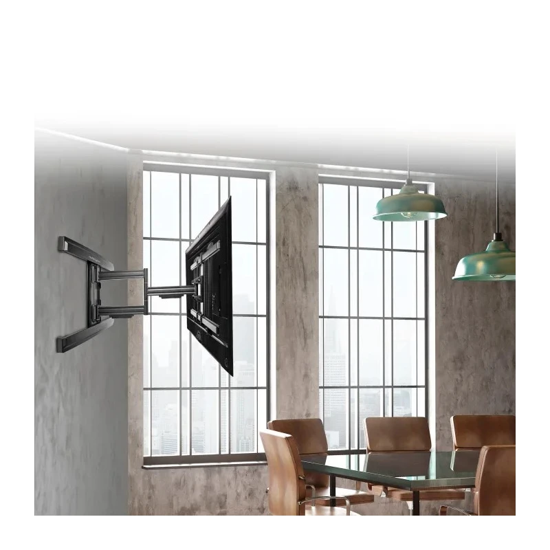 StarTech.com Black Wall Mount, Fixed Monitor Arm, VESA up to 600 x 400 mm, 50 kg Load Capacity FPWARTS1