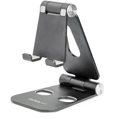 StarTech.com Aluminium Phone and Tablet Stand with Adjustable Tilt for 10.2in, 11in, 12.9in Tablets USPTLSTNDB
