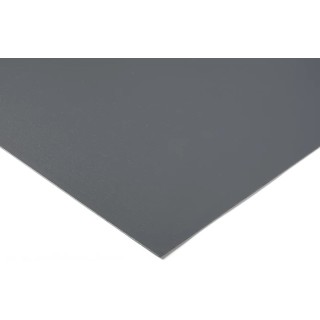 RS PRO Grey PVC Plastic Sheet 1 m x 500 mm x 20 mm 438-6386