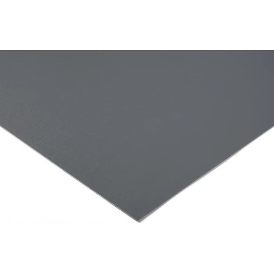 RS PRO Grey PVC Plastic Sheet 1 m x 500 mm x 20 mm 438-6386