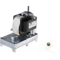 Mellor Electric Shaded Pole AC Spur Geared Motor 230V, 59W, 3.5rpm, Steel Shaft FBT3