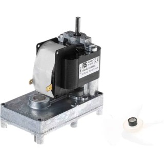 Mellor Electric Shaded Pole AC Spur Geared Motor 230V, 59W, 3.5rpm, Steel Shaft FBT3