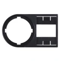 Eaton Legend Plate for Use with RMQ Titan Series, IEC/EN Standard, 30mm x 50mm, IP66 Protection 216392 M22S-ST-X
