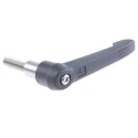 Rose+Krieger Polyamide Stainless Steel Clamp Lever M8 Thread Size 25mm Thread Length 65mm Handle Length RK 902321