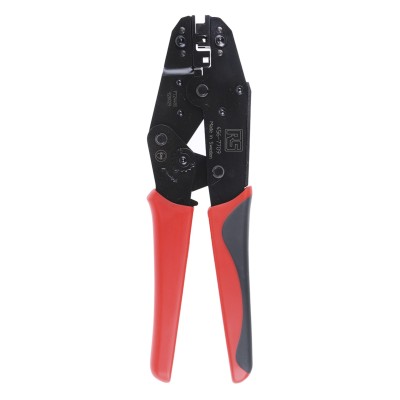 RS PRO Durable Ratchet Crimp Tool for Flag Shoe Flat Connectors 225mm Length 456-7709