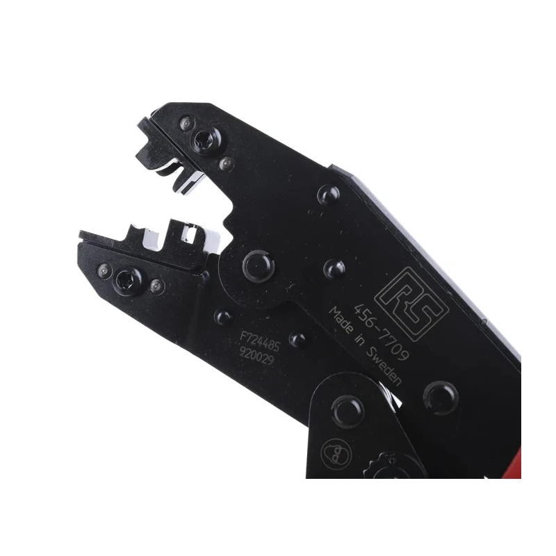 RS PRO Durable Ratchet Crimp Tool for Flag Shoe Flat Connectors 225mm Length 456-7709