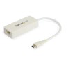 StarTech.com USB 3.0, USB 3.1, USB 3.2 5Gbps Network Speed USB Network Adapter White 20.3 cm US1GC301AUW