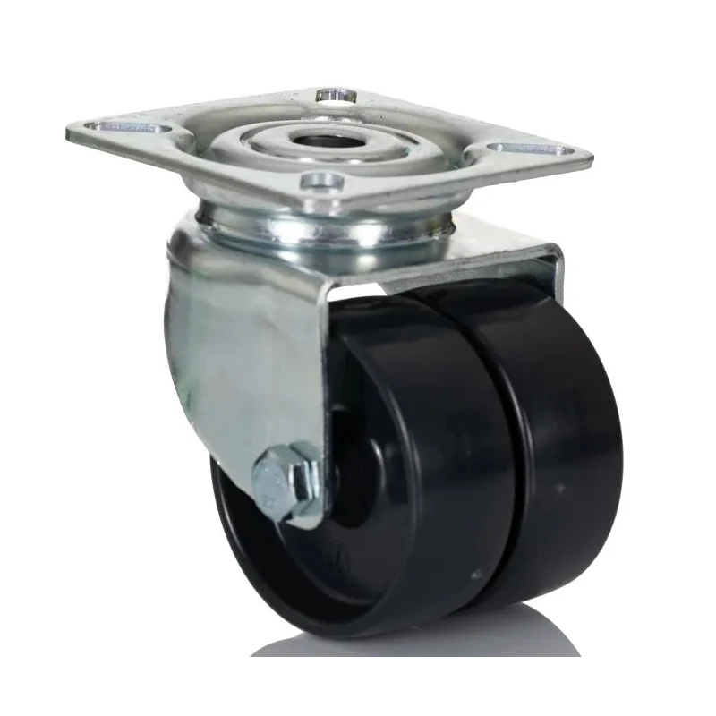 Tente Swivel Castor Pressed Steel Frame Zinc Chromated 70 kg Load Capacity 50 mm Wheel Diameter Polyamide 2970 UOO 050 P40
