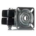 Tente Swivel Castor Pressed Steel Frame Zinc Chromated 70 kg Load Capacity 50 mm Wheel Diameter Polyamide 2970 UOO 050 P40