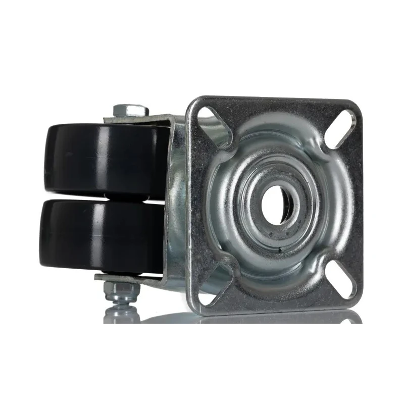 Tente Swivel Castor Pressed Steel Frame Zinc Chromated 70 kg Load Capacity 50 mm Wheel Diameter Polyamide 2970 UOO 050 P40
