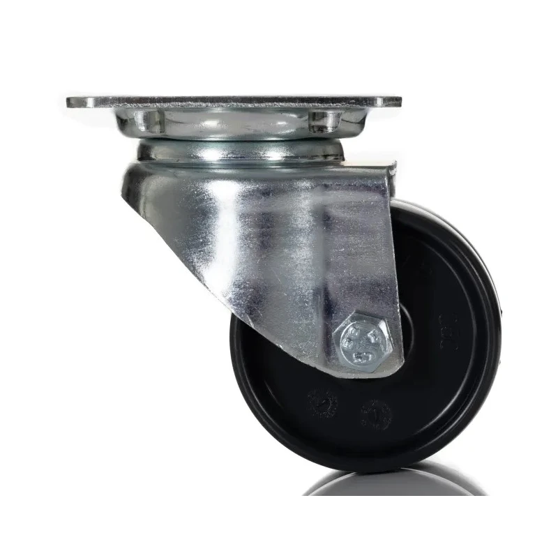 Tente Swivel Castor Pressed Steel Frame Zinc Chromated 70 kg Load Capacity 50 mm Wheel Diameter Polyamide 2970 UOO 050 P40