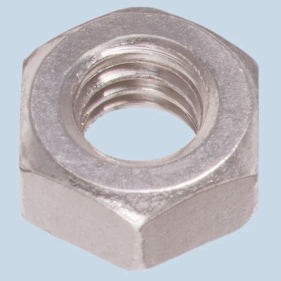 Yahata Neji Plain Stainless Steel Hex Nut Size M2.6, SUS304, JIS B 1181, Japan M2.6