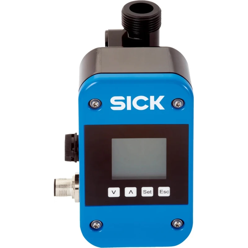 SICK FFU Series Flow Meter Flow Sensor for Liquid, 0.9L/min Min, 36L/min Max, Polyphenylsulfone Housing, 30V DC FFUS15-1G1IO
