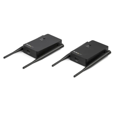 StarTech.com 1 Port HDMI over Wi-Fi Extender 200 m Range 1920 x 1080 Pixel Maximum Resolution ST121WHDLR